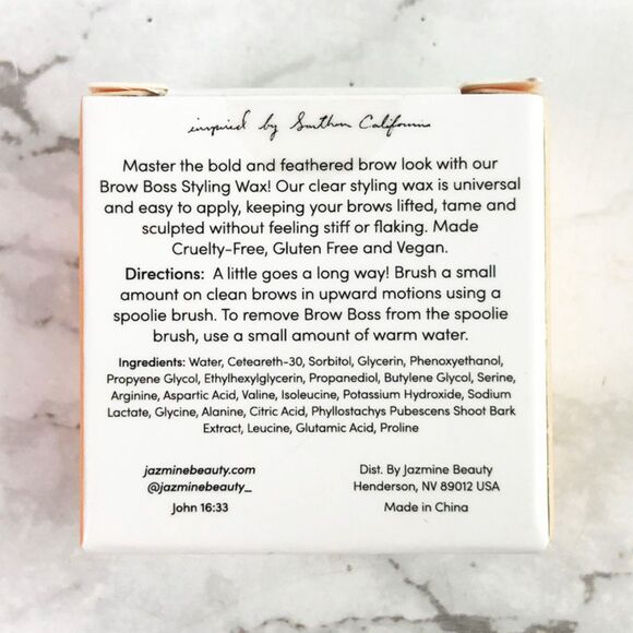 NIB Complexion Brush Trio & Brow Boss Styling Wax in Clear (5g) - Jazmine Beauty - Picture 9 of 16